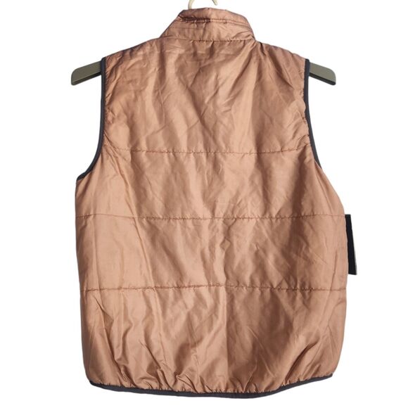 Fu Da Sport Womens Reversible Techno Silk Vest Size Medium Water Repellent NWT - Picture 2 of 10